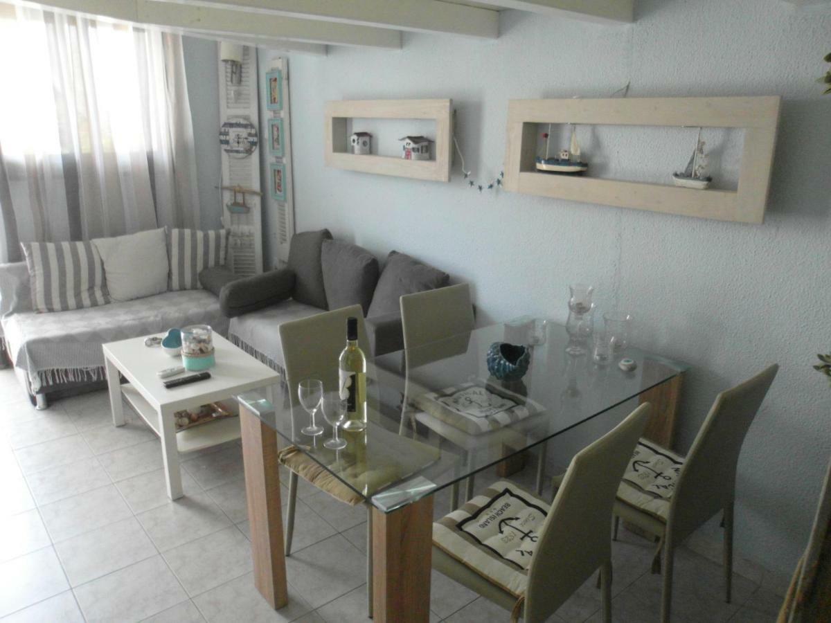 Modern Apartment 100M. From The Sea Skála Foúrkas Eksteriør bilde